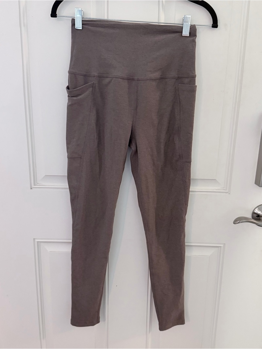 Beyond Yoga Spacedye Leggings M | Light Brown High Rise